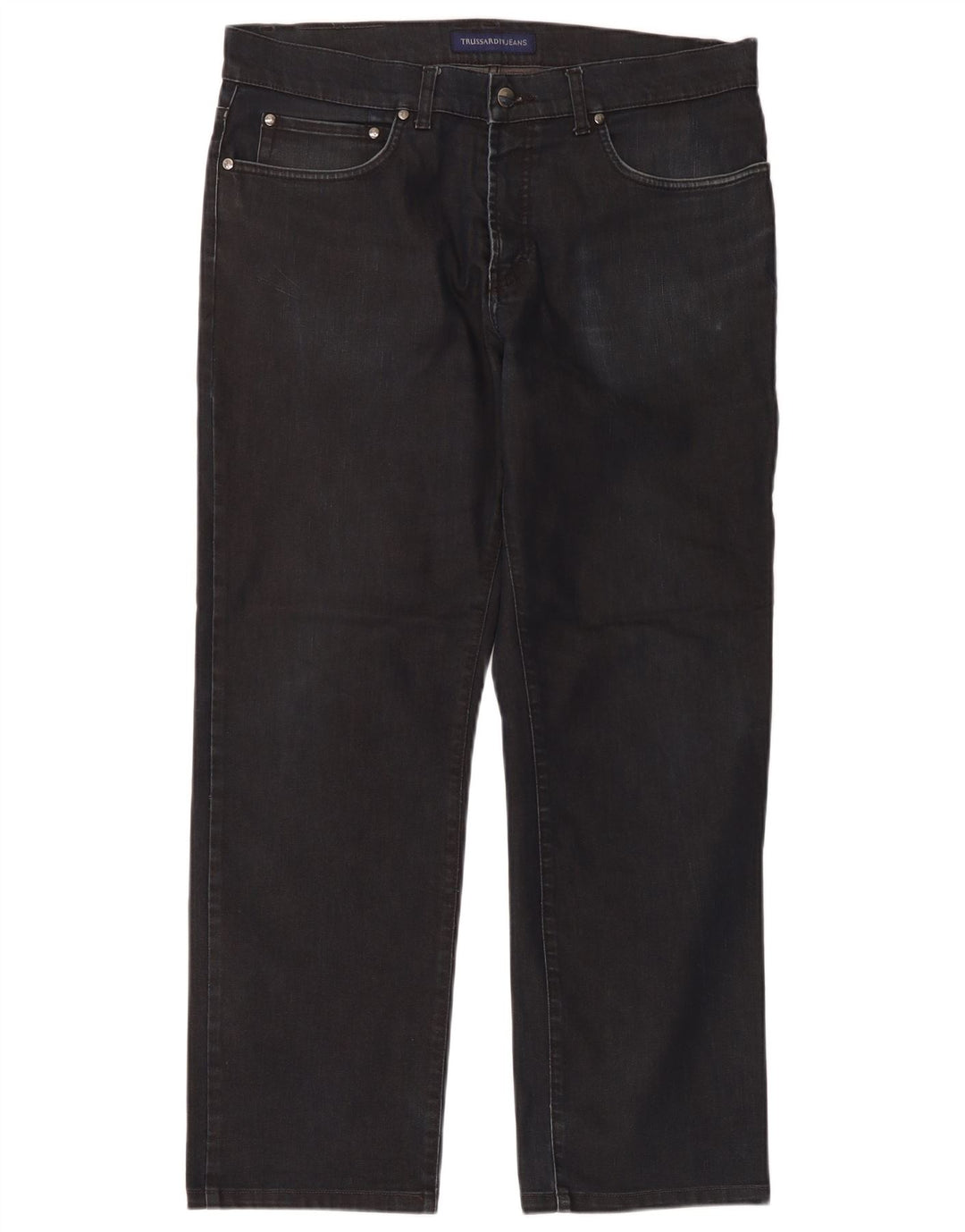 Vaqueros Trussardi Hombre Rectos W38 L29 Azul Marino Algodón