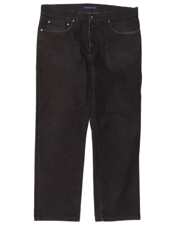Vaqueros Trussardi Hombre Rectos W38 L29 Azul Marino Algodón