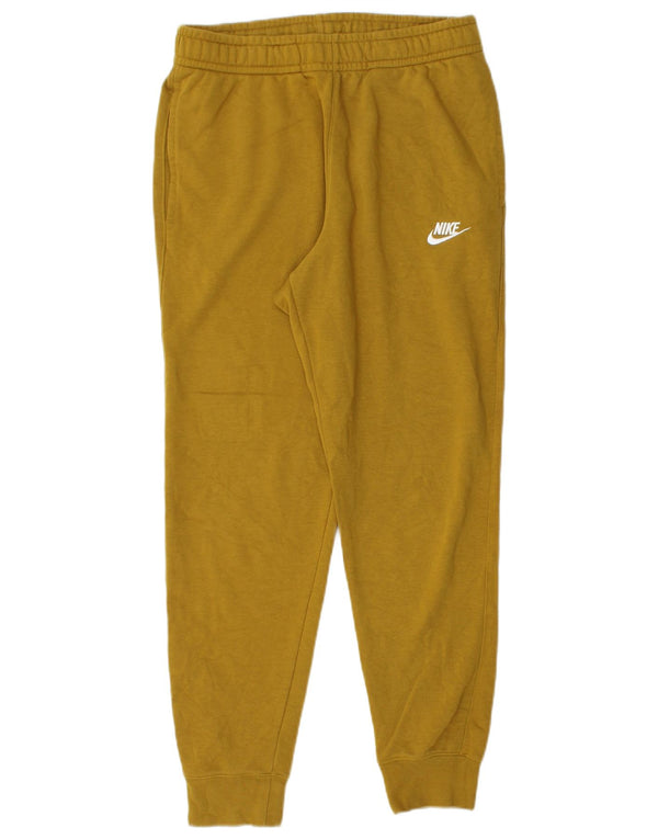 Nike Hombre Pantalones De Chándal Joggers Small Amarillo Algodón
