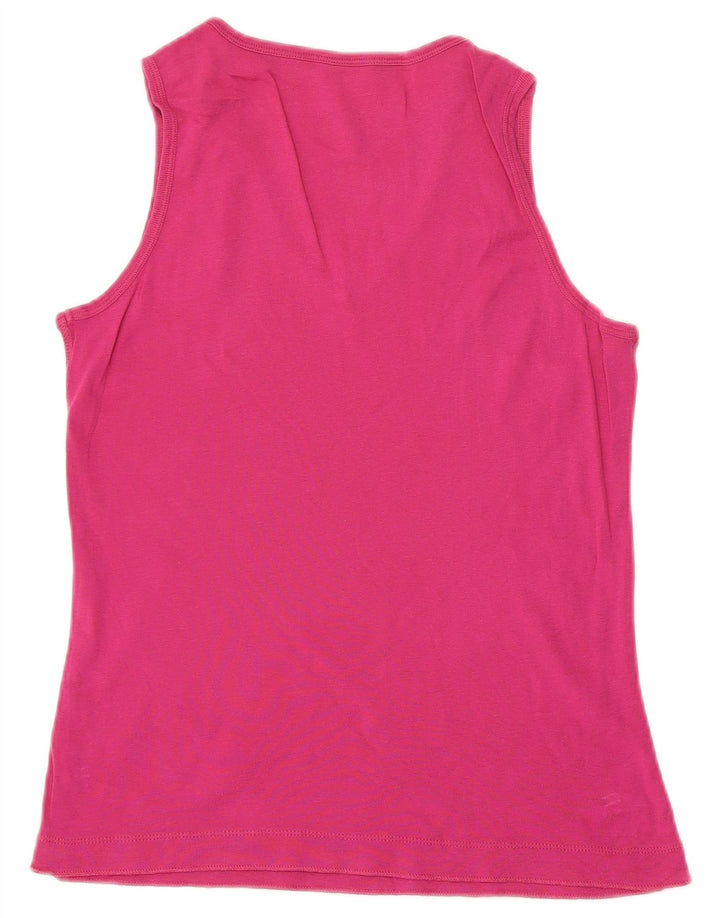 CHAMPION Camiseta sin mangas para mujer UK 10 Small Pink