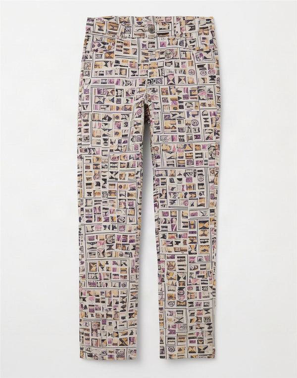 Pantalones Gant Flag Straight Casual W27 L27 Multicolor Algodón