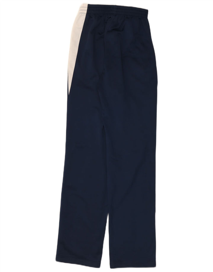 Pantalones de chándal Asics para mujer UK 40 Medium Azul marino Colorblock