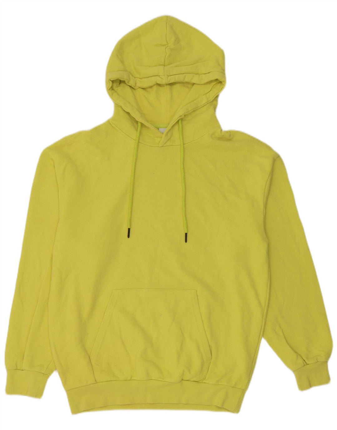 Zara Hombre Sudadera Con Capucha Jersey Small Verde Algodón