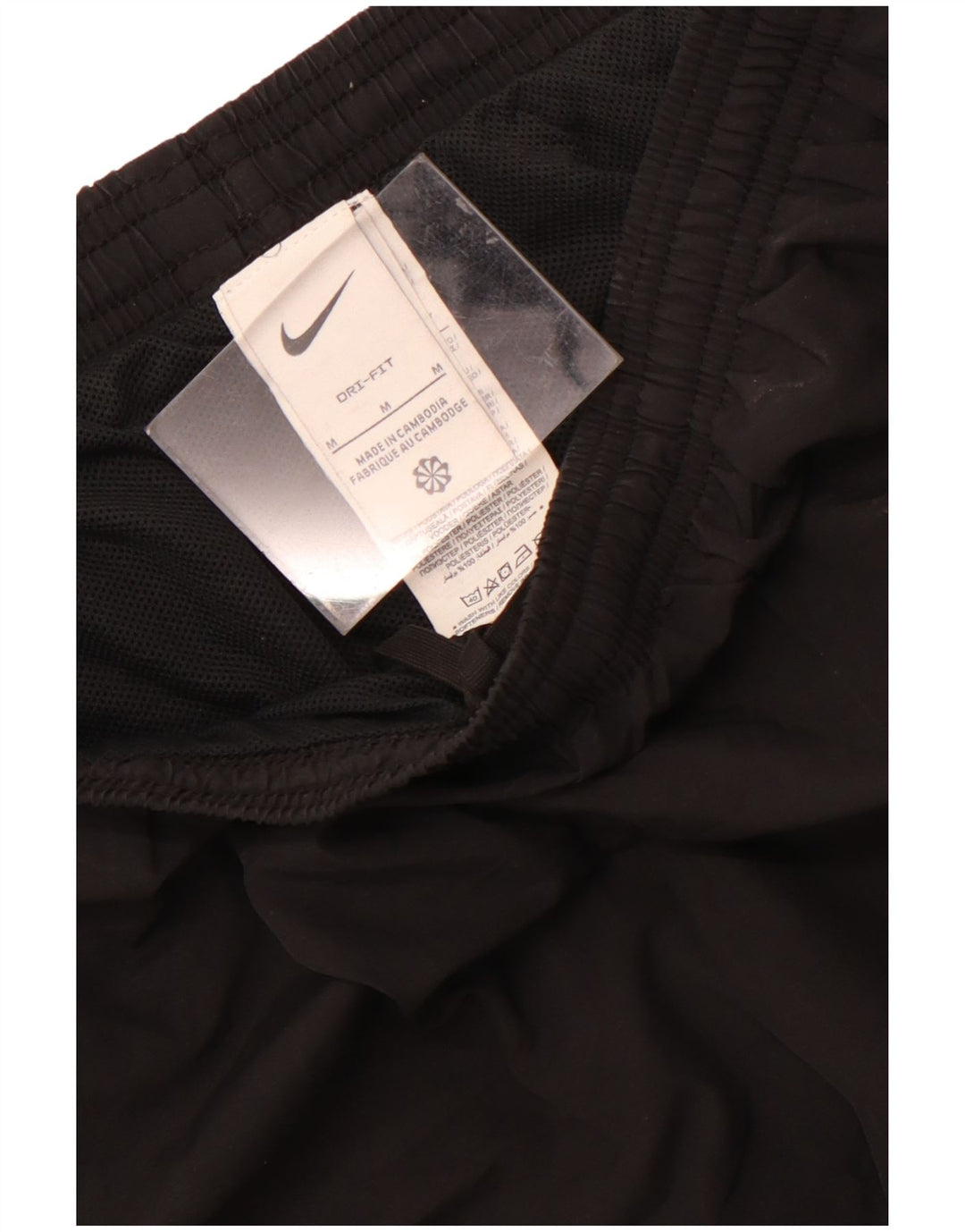 Nike Hombre Dri Fit Chándal Pantalones Joggers Mediano Negro Poliéster