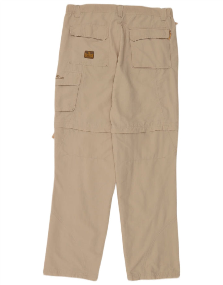 Moorhead Pantalón Cargo Recto Hombre W34 L34 Poliamida Beige
