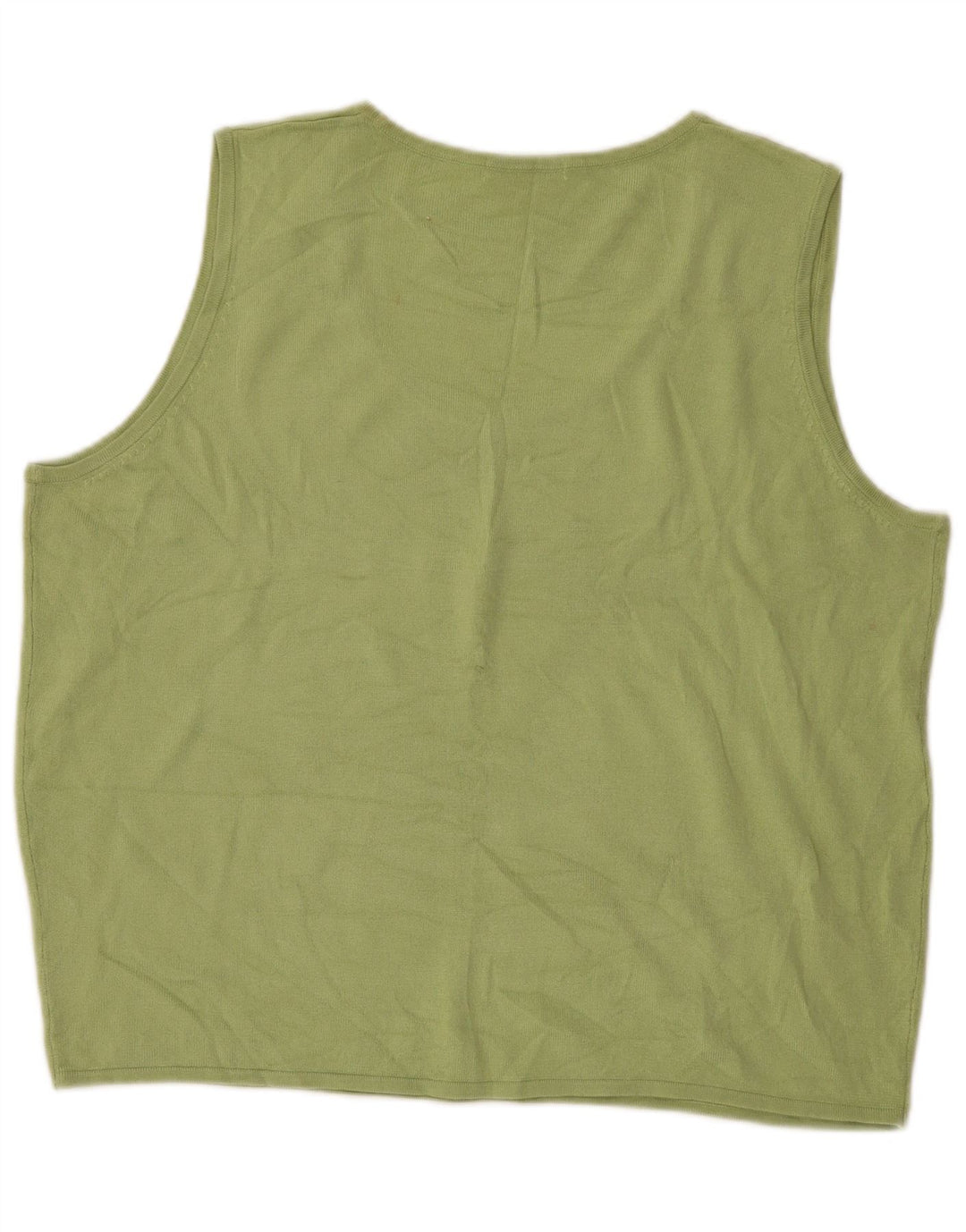 MARKS & SPENCER Camiseta sin mangas extragrande para mujer UK 40 XL Verde