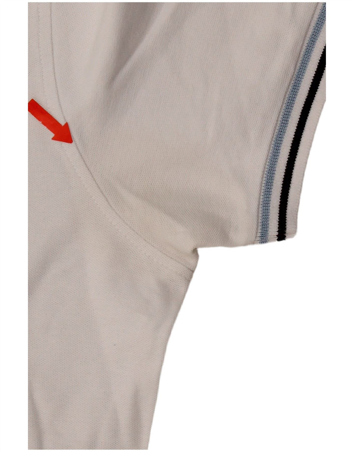Polo Lotto Hombre XL Algodón Blanco