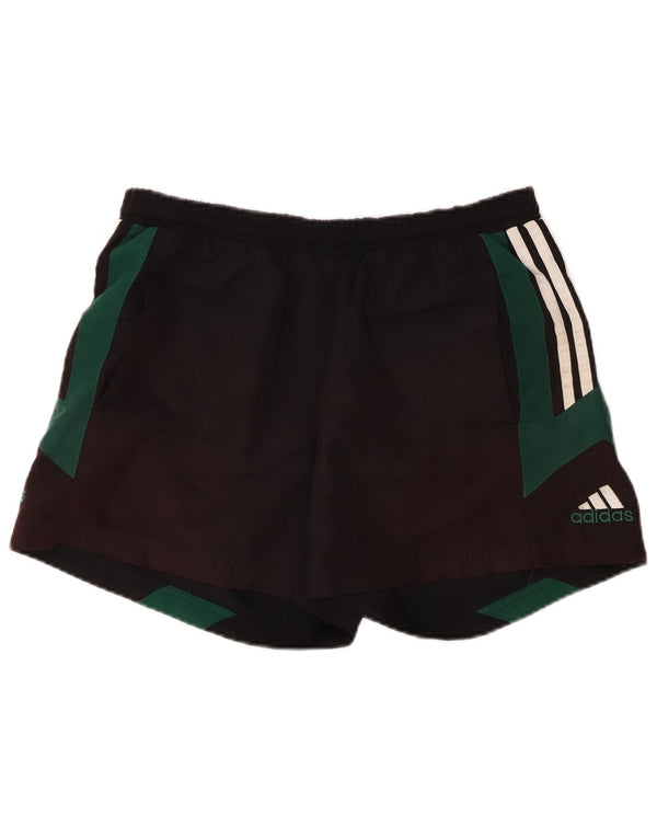 Adidas - Pantalones cortos deportivos para hombre, color negro medio, poliéster
