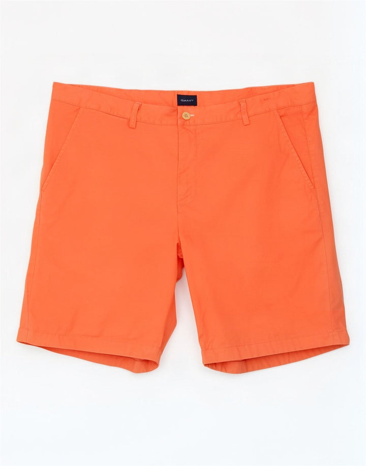 Gant Pantalones cortos chinos para hombre W40 XL Algodón naranja
