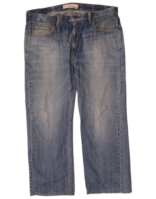 Levi's Vaqueros rectos de ajuste relajado 550 para hombre W36 L30 Algodón azul