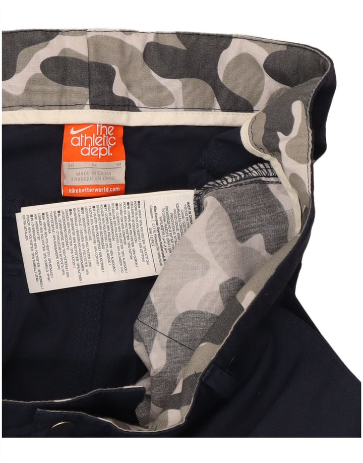 Pantalón chino recto Nike para hombre mediano W30 L29 azul marino poliéster