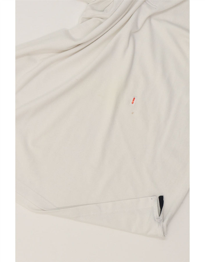 CHAMPION Mens Polo Shirt Large White Cotton Vintage Champion and Second-Hand Champion from Messina Hembry 