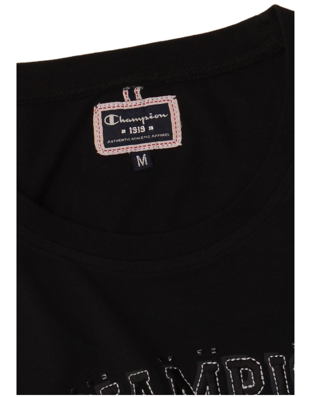 Champion Camiseta gráfica para mujer Top UK 12 Medium Black