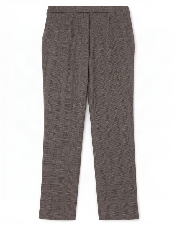 Marks & Spencer Womens High Waist Casual Trousers UK 18 XL W36 L27 Grey