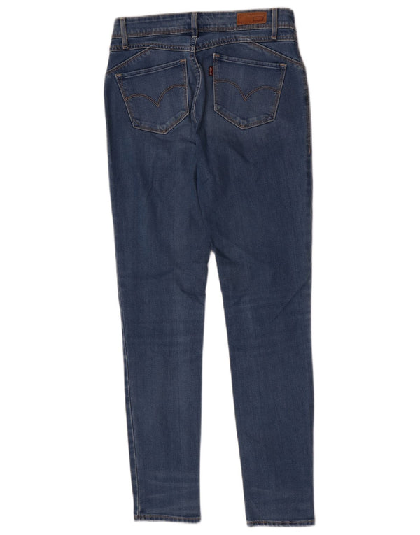 Vaqueros pitillo de talle medio para mujer Levi's W26 L30 Algodón azul