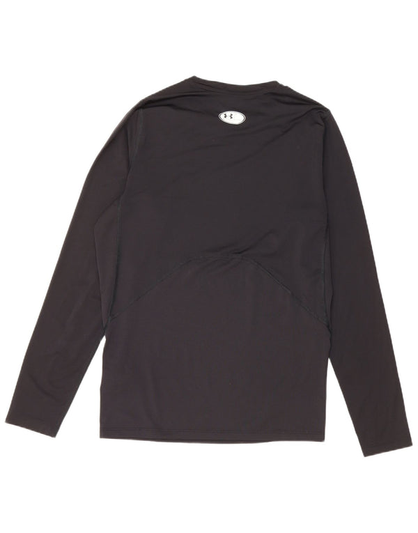 Under Armour Mujer Heat Gear Top Manga Larga UK 18 XL Poliéster Negro