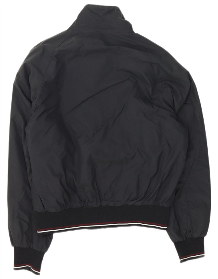 North Sails Chaqueta Bomber para Hombre UK 38 Mediana Poliamida A Rayas Negra