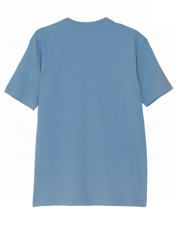 Crew Clothing Camiseta gráfica para hombre Top Algodón azul medio