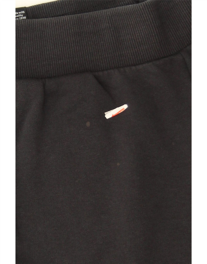 PUMA Mens Graphic Tracksuit Trousers Joggers Medium  Black Colourblock