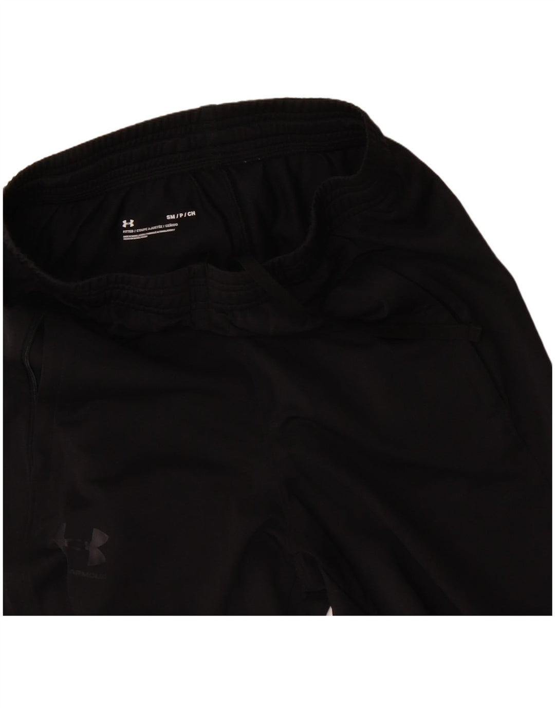 UNDER ARMOUR Pantalón de chándal para hombre Pequeño Poliéster negro