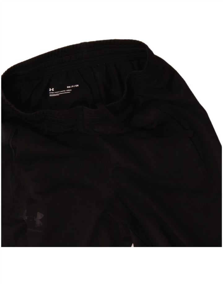 UNDER ARMOUR Pantalón de chándal para hombre Pequeño Poliéster negro