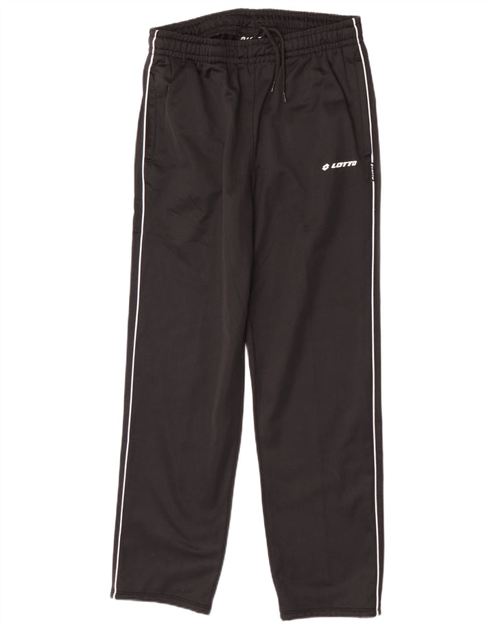 Lotto Pantalones de Chándal para Mujer UK 40 Mediano Negro Poliéster