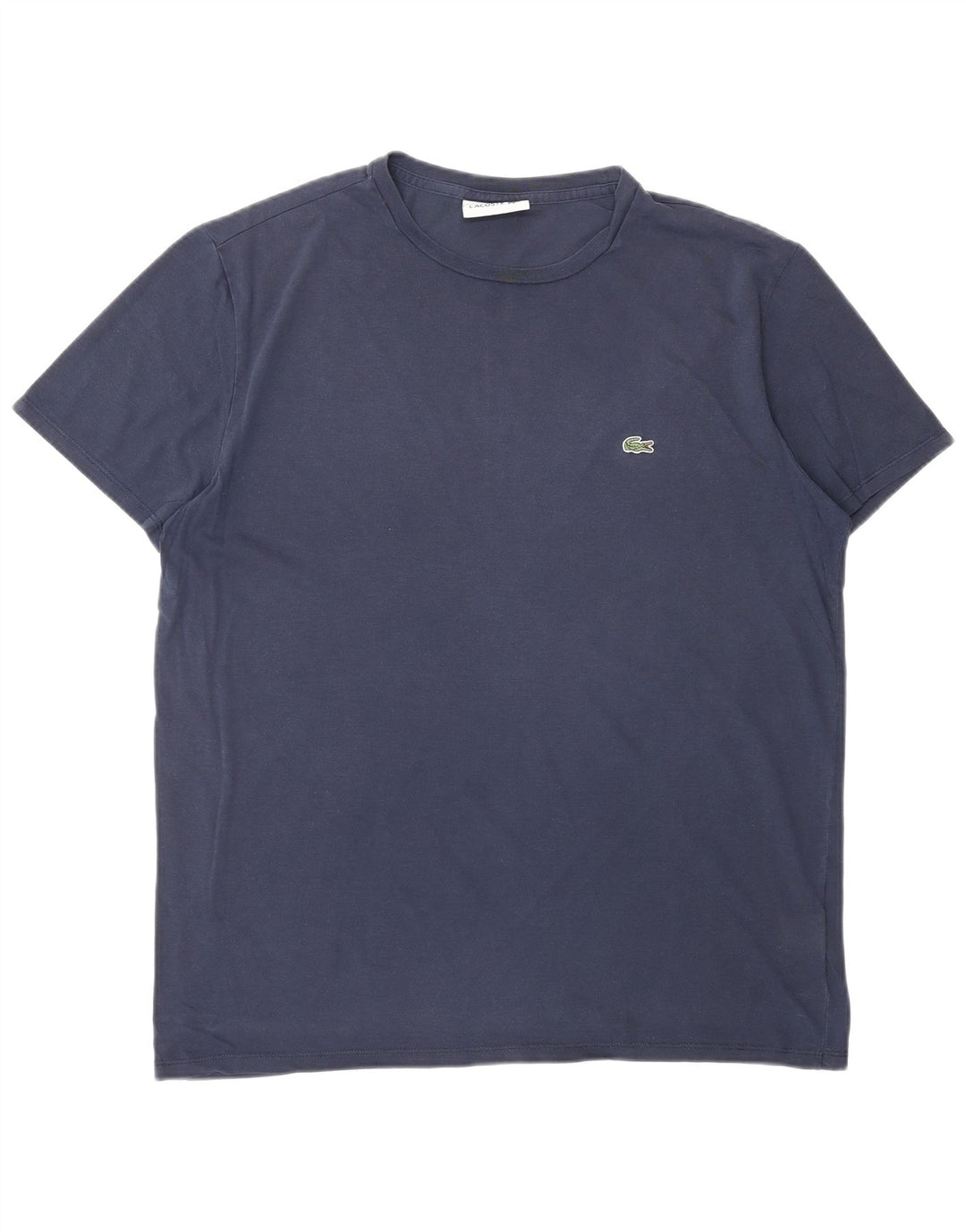 Camiseta Lacoste Hombre Top Grande Azul Marino Algodón