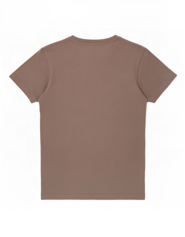 Jack & Jones Mens Graphic T-Shirt Top Small Brown Cotton