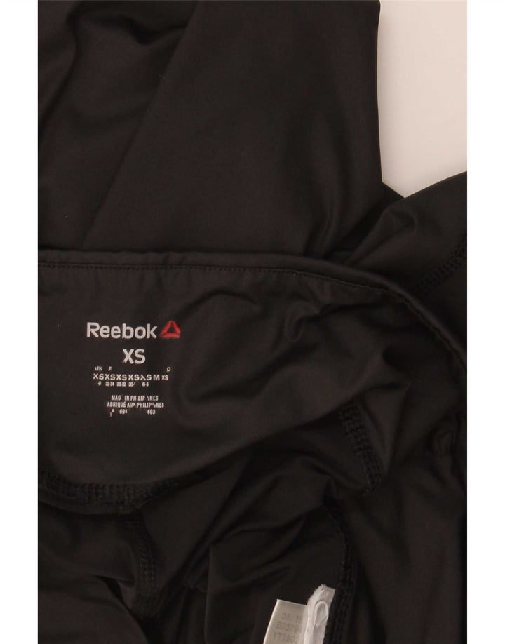 Leggings Reebok Mujer UK 4/6 XS Negro