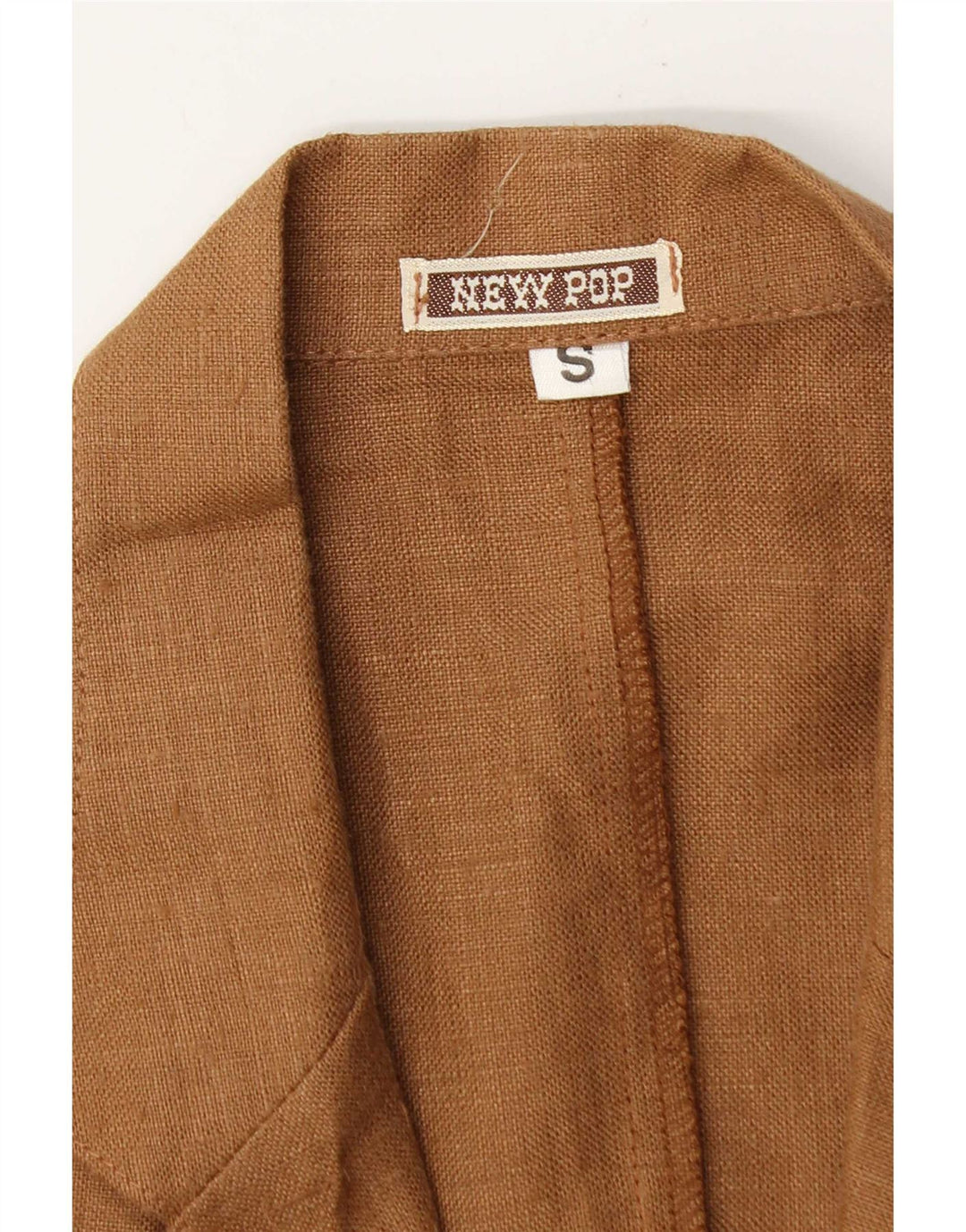 Vintage hombres Blazer chaqueta Reino Unido 36 pequeño marrón