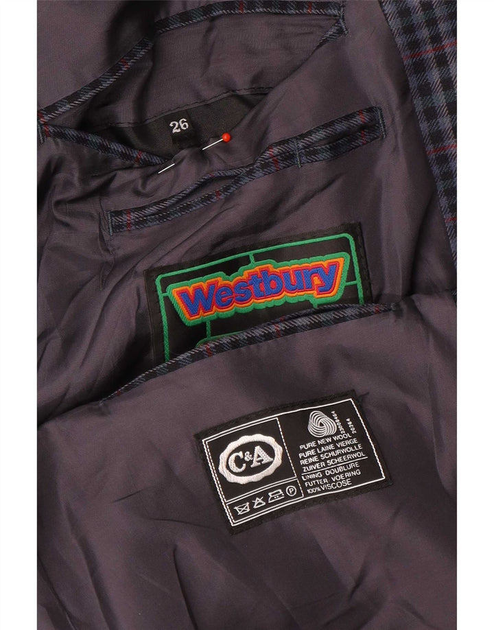 WESTBURY Chaqueta tipo blazer para hombre de C&A Reino Unido 38 Mediana pata de gallo azul marino