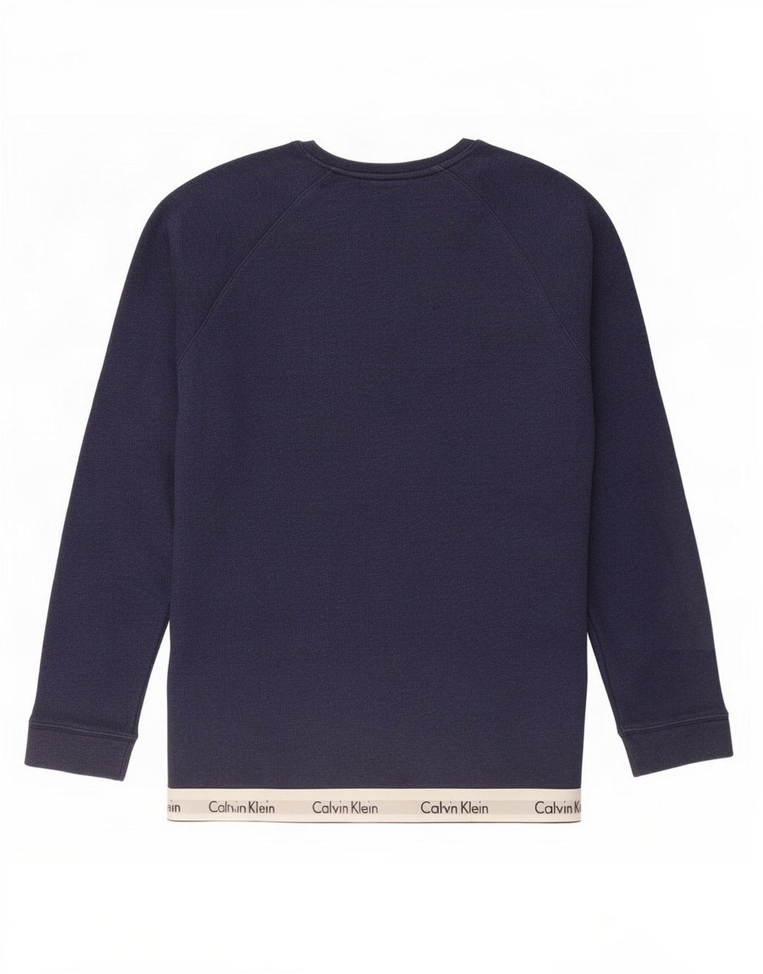 Calvin Klein Sudadera con gráfico tipo jersey para hombre en color azul marino mediano
