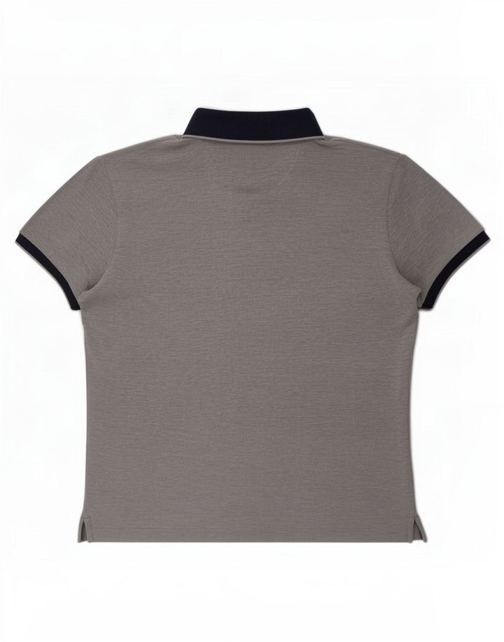 Gant Polo Hombre Grande Gris Algodón