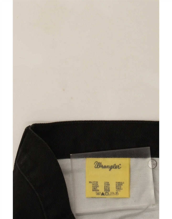 Wrangler Vaqueros Dayton Bootcut para hombre W33 L31 Algodón negro