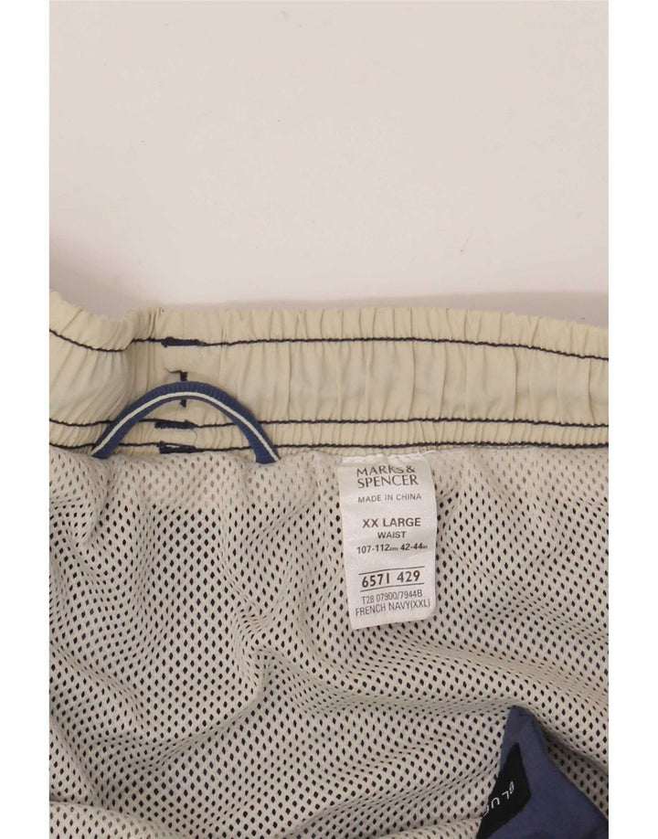 Marks & Spencer Bañador Hombre 2XL Azul Marino Poliamida