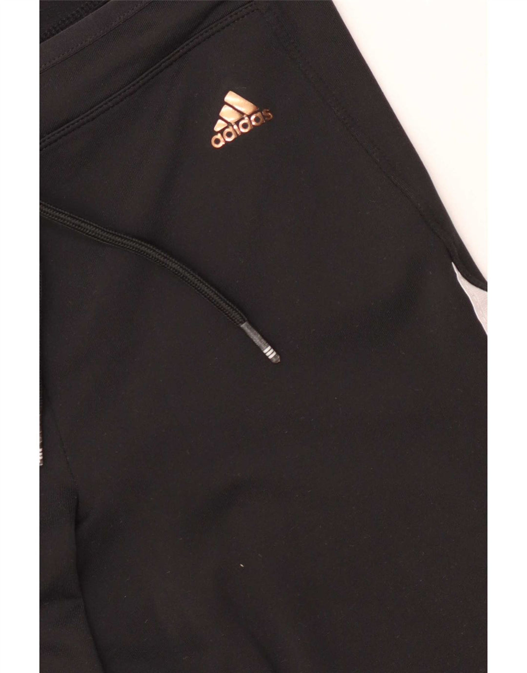 Adidas Mujer Climalite Chándal Pantalones UK 10 Small Negro