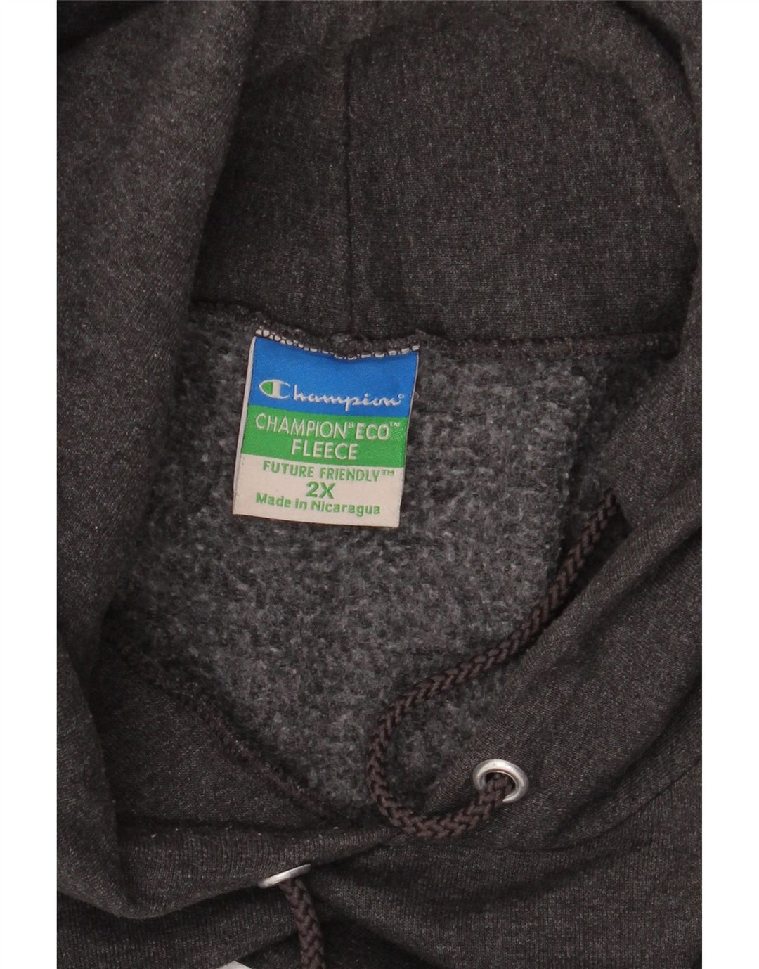 CHAMPION Jersey con capucha gráfico Columbia para hombre 2XL Gris