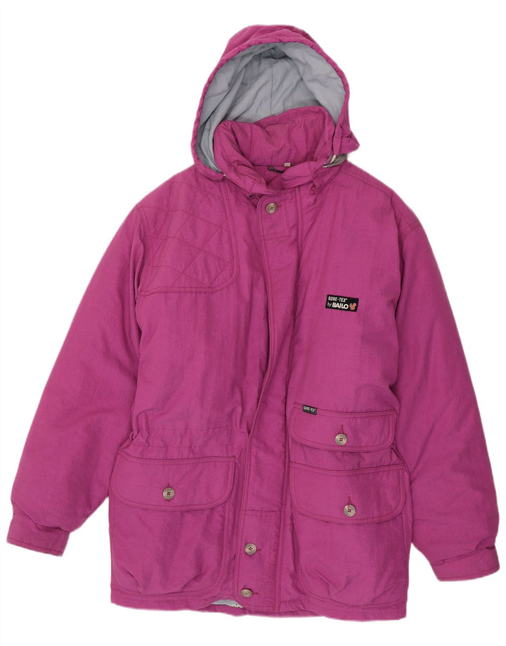 Bailo Chaqueta cortavientos con capucha Gore-Tex para hombre IT 48 Poliamida rosa medio