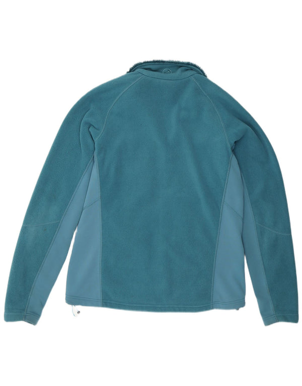 Montane Chaqueta polar para mujer UK 46 Grande Azul Colorblock Poliéster