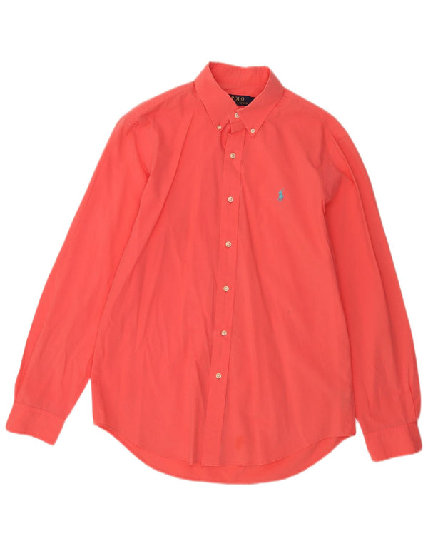 Polo Ralph Lauren Polo para hombre de algodón naranja medio