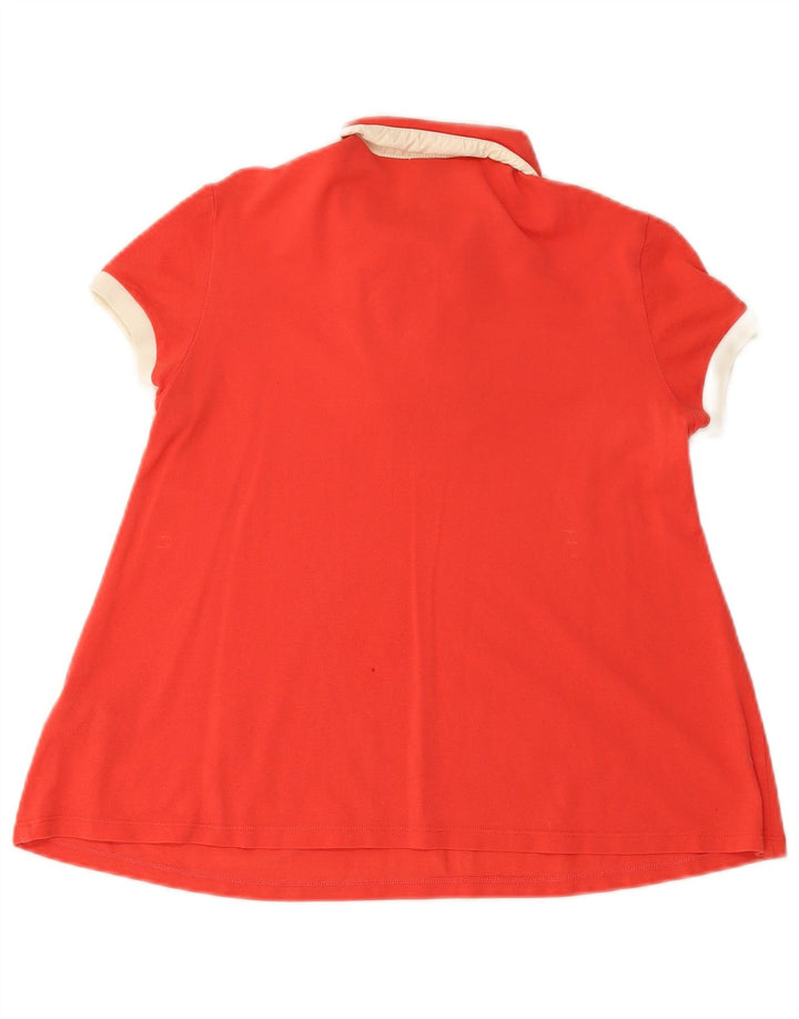 MONCLER Polo para mujer Reino Unido 12 Mediano Rojo