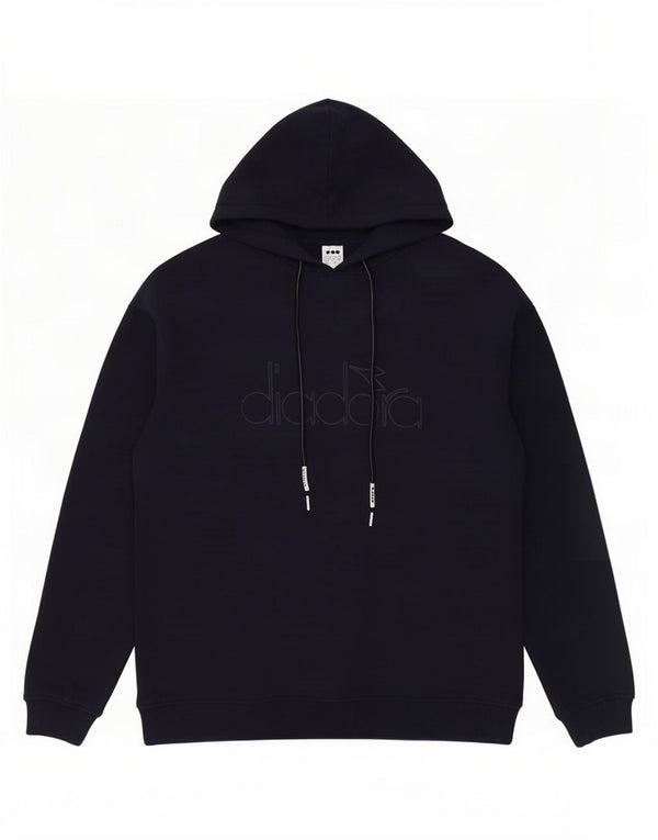 Diadora Hombre Sudadera Con Capucha Graphic Jumper Medium Azul Marino Algodón