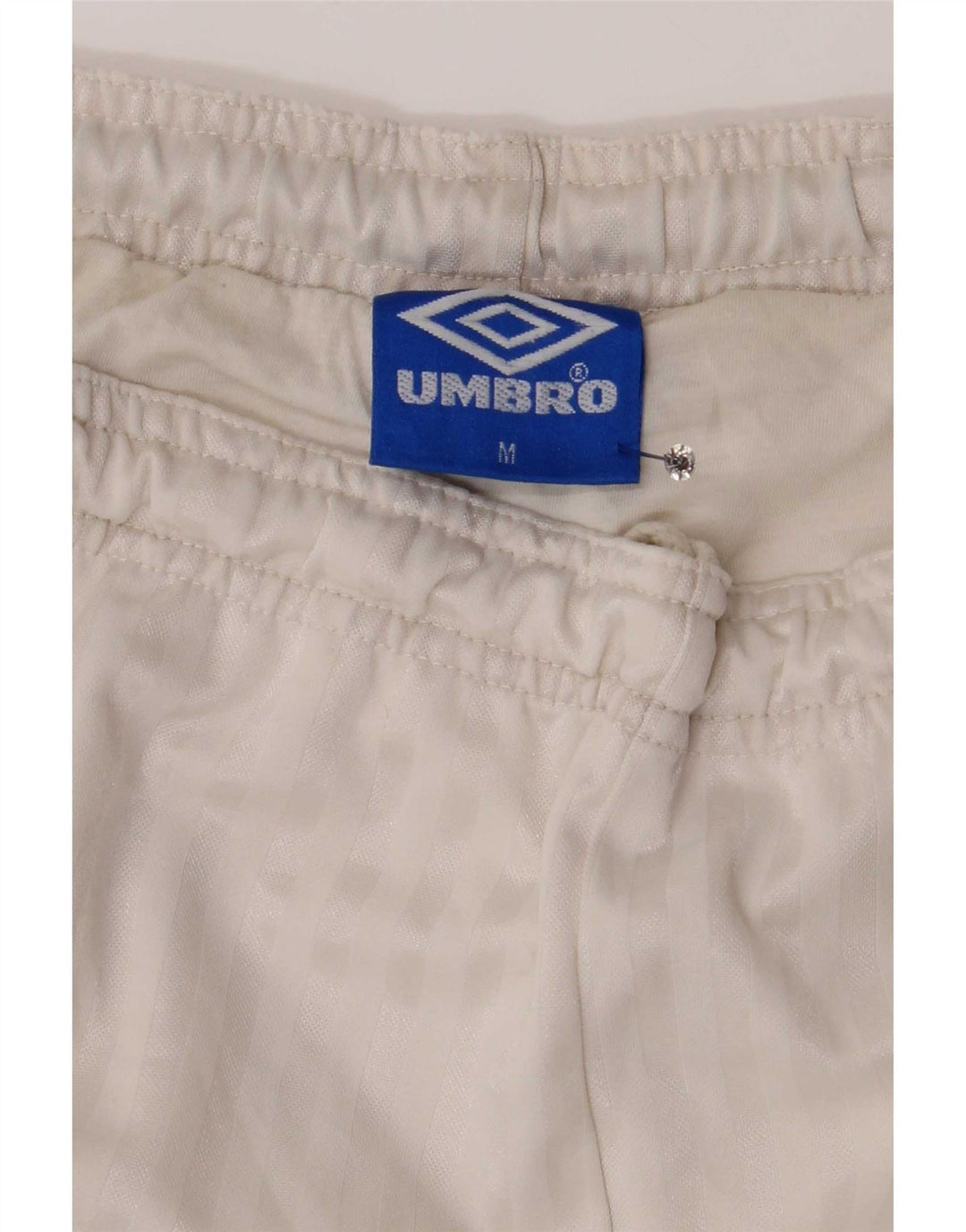 Pantalones cortos deportivos Umbro para hombre Poliéster color block medio blanco