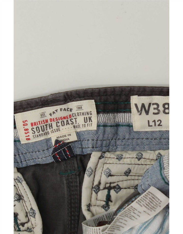 Pantalones cortos cargo para hombre Fat Face W38 XL Algodón gris