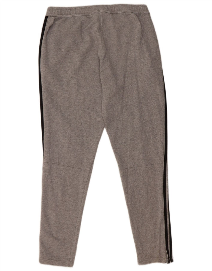 Pantalón De Chándal Adidas Hombre Gris Medio Algodón
