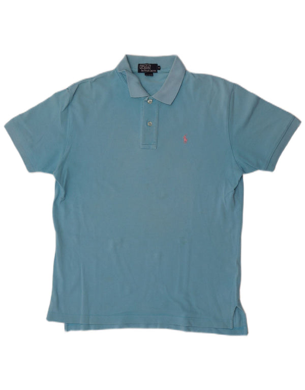 Camisa Polo Ralph Lauren Hombre Azul Medio Algodón