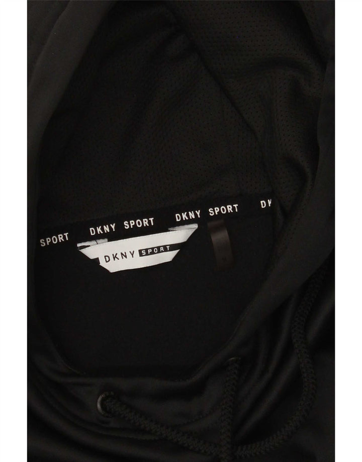 Dkny Hombre Sudadera Con Capucha Jumper Medium Negro