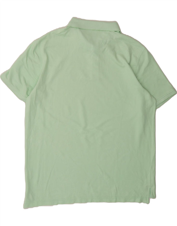 IZOD Mens Polo Shirt XL Green Cotton Vintage Izod and Second-Hand Izod from Messina Hembry 