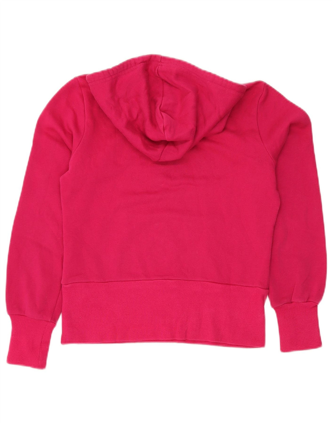 ADIDAS Jersey con capucha y gráfico corto para mujer IT 36 XS Algodón rosa