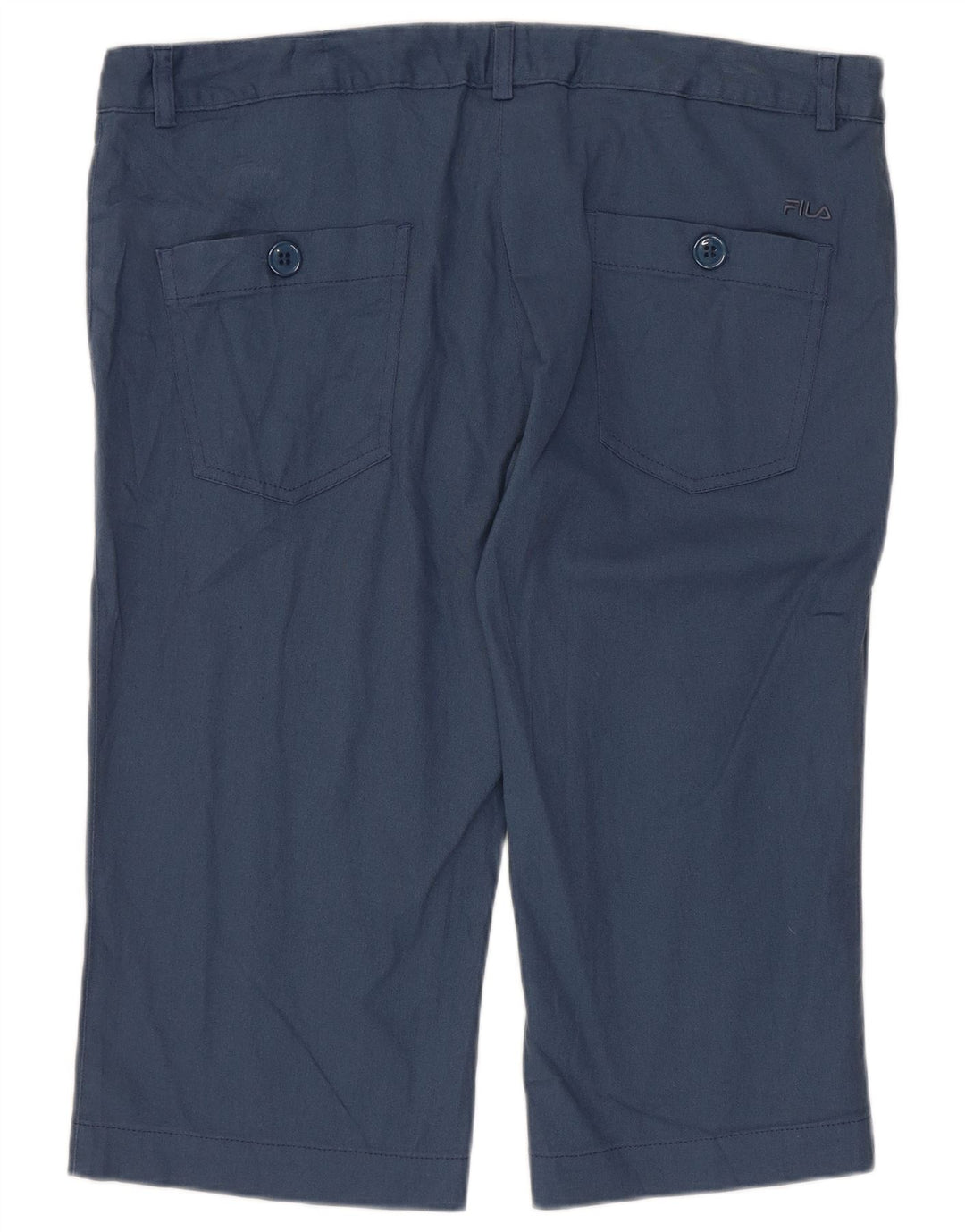 Fila Pantalones Capri para Mujer UK 16 Large W36 L17 Poliamida Azul Marino